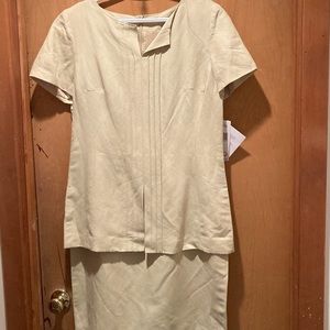 Evan-Picone dress color sage